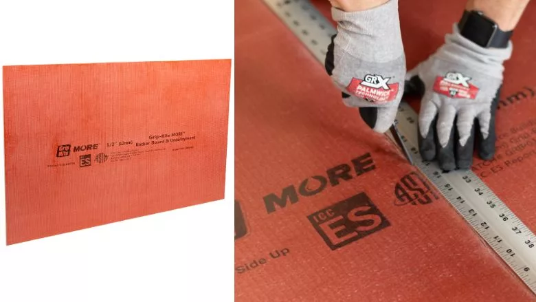 Grip Rite More Backer Board and Underlayment