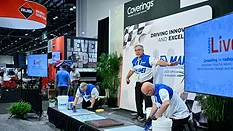 Mapei demonstration at Coverings 2025