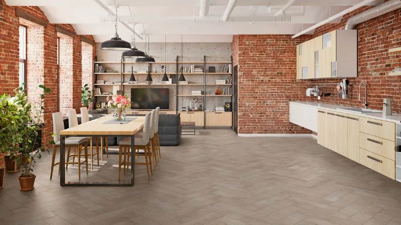 Articrete Tile in a kitchen