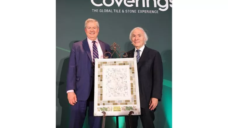 Roger Klein Named TCNA Tile Person of the Year at Coverings 2025