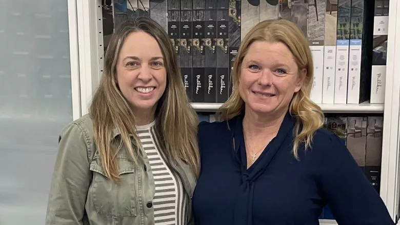 Jennifer Talley and Jenny Wolff