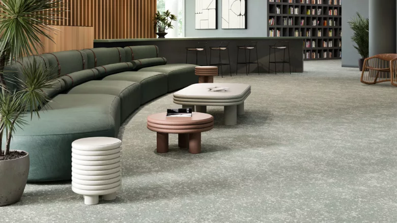 Mannington Commercial Thrive 66 Fiber in a room scene