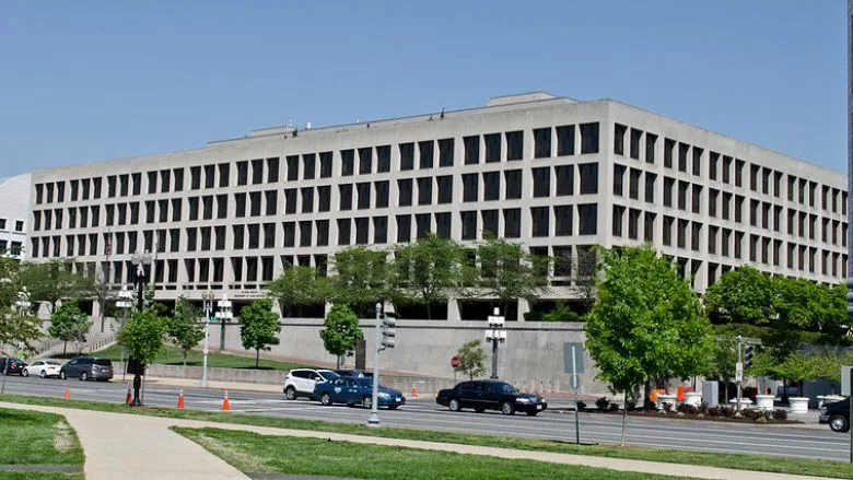 Exterior of US Department of Labor