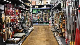 interior of a hardware store
