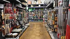 interior of a hardware store