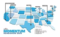 Mohawk Momentum Roadshow 2026.jpg US Map of Roadshow Event locations