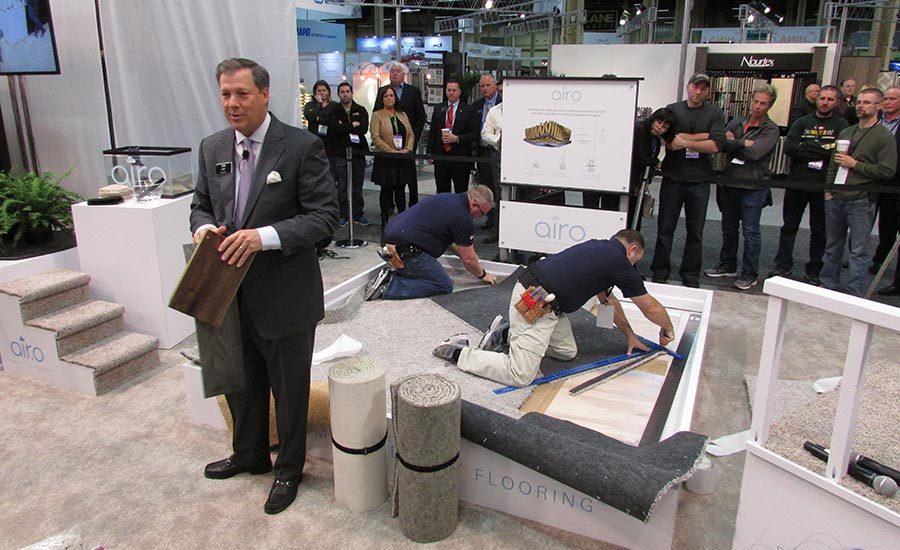 Mohawk Installing Airo Carpet Requires No Stretching 20170120