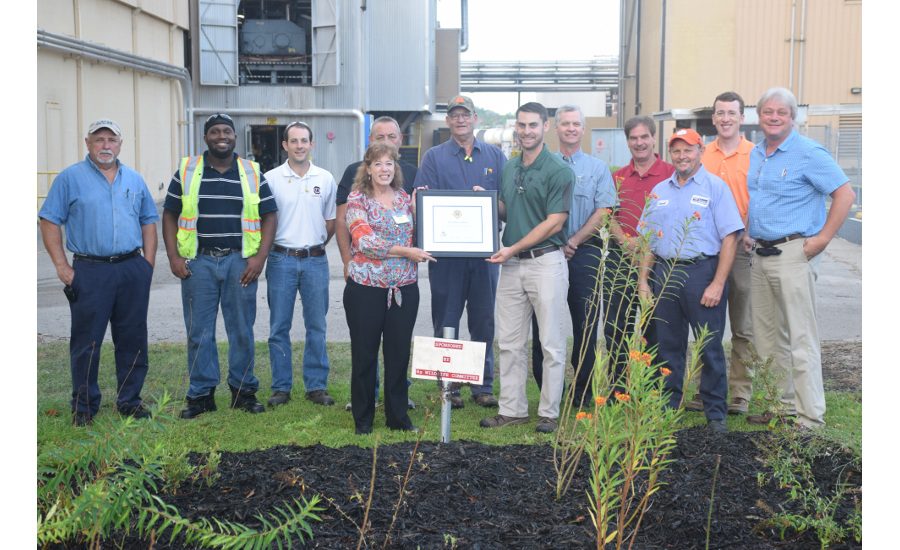 SCWF Recognizes Shaw Plant For Protecting the Environment 20161019