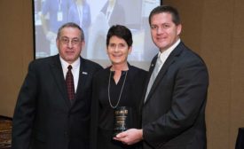 Kathy Spanier receives Person of the Year Award