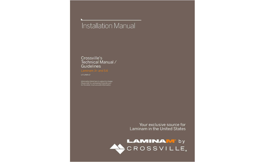 Crossville-Install-Manual