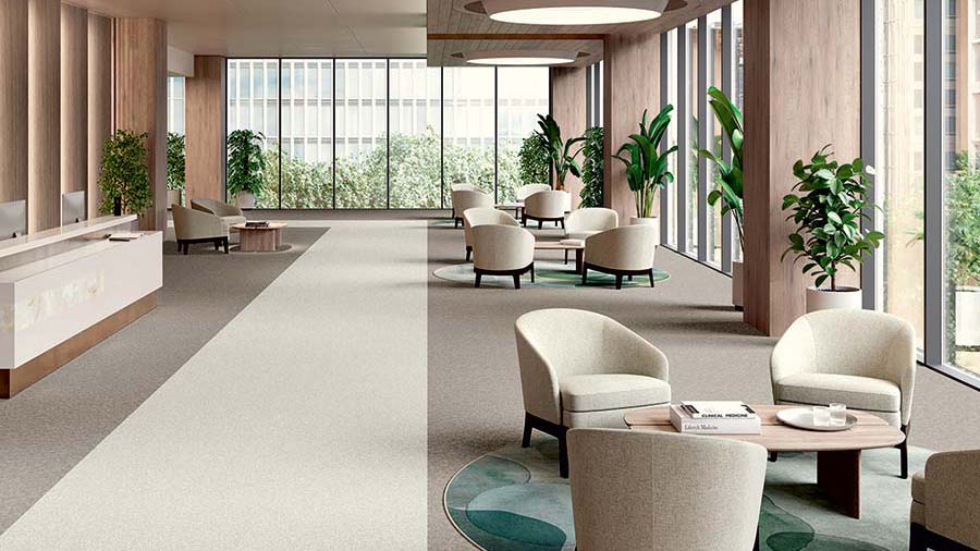 Shaw Contract’s Dappled Light resilient flooring