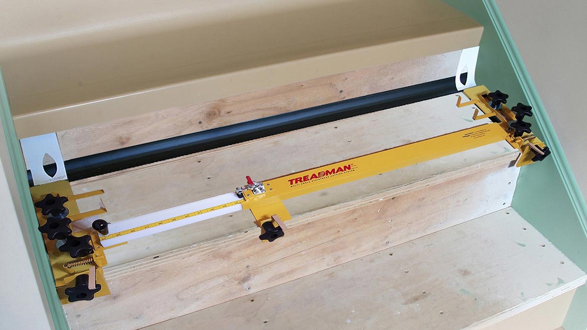 Proknee Treadman Multi-Angle Stair Tread Cutting System