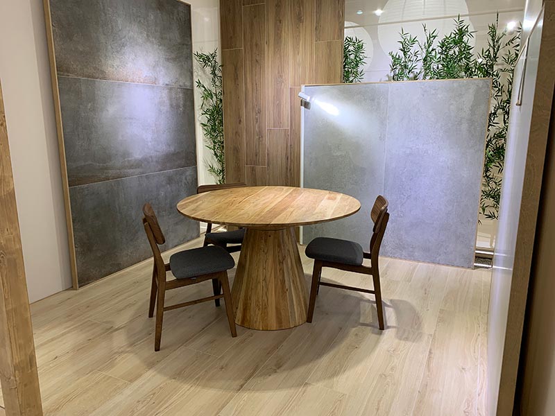 Roca Tile’s wood-look and stone-look porcelain tile