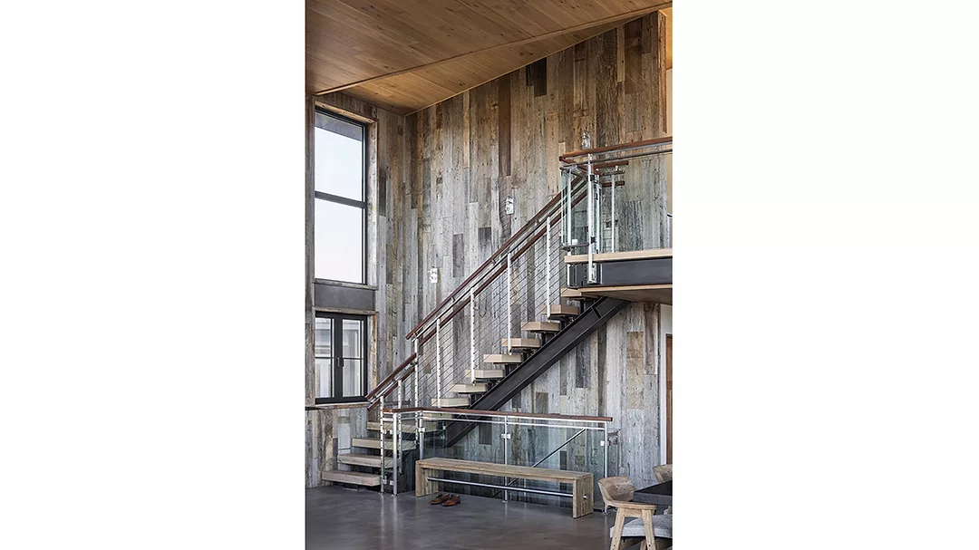 Malibu House staircase