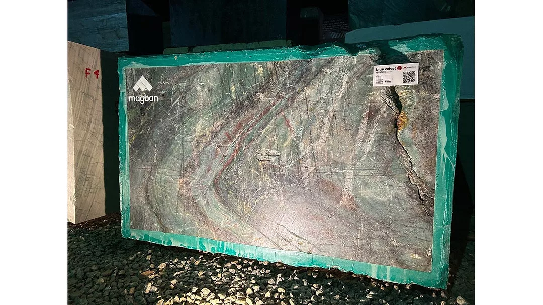 Magban Blue Velvet quartzite