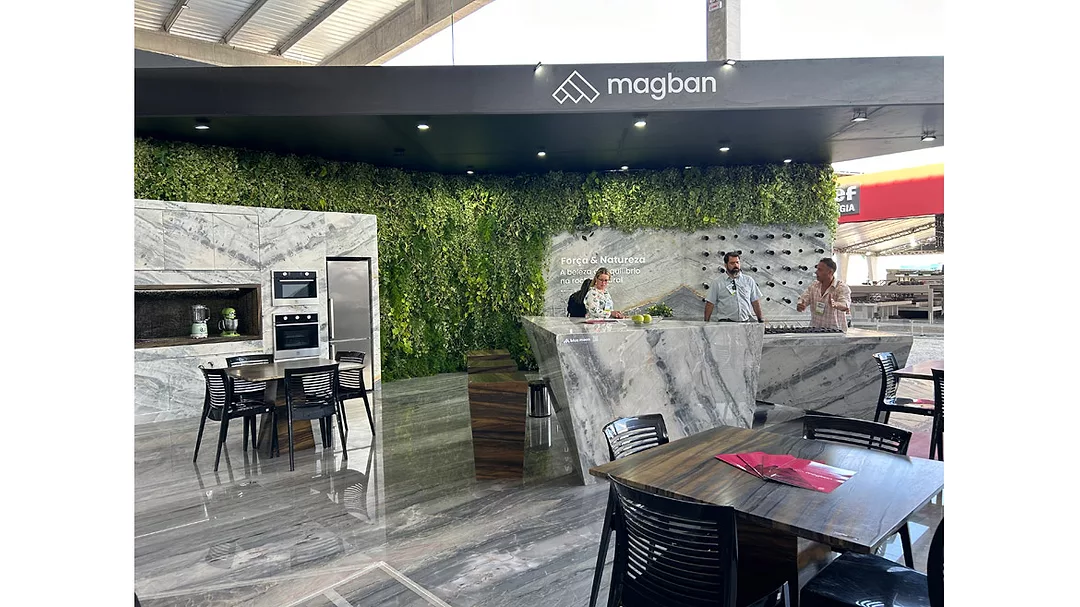 Magban booth at Cachoeiro Stone Fair
