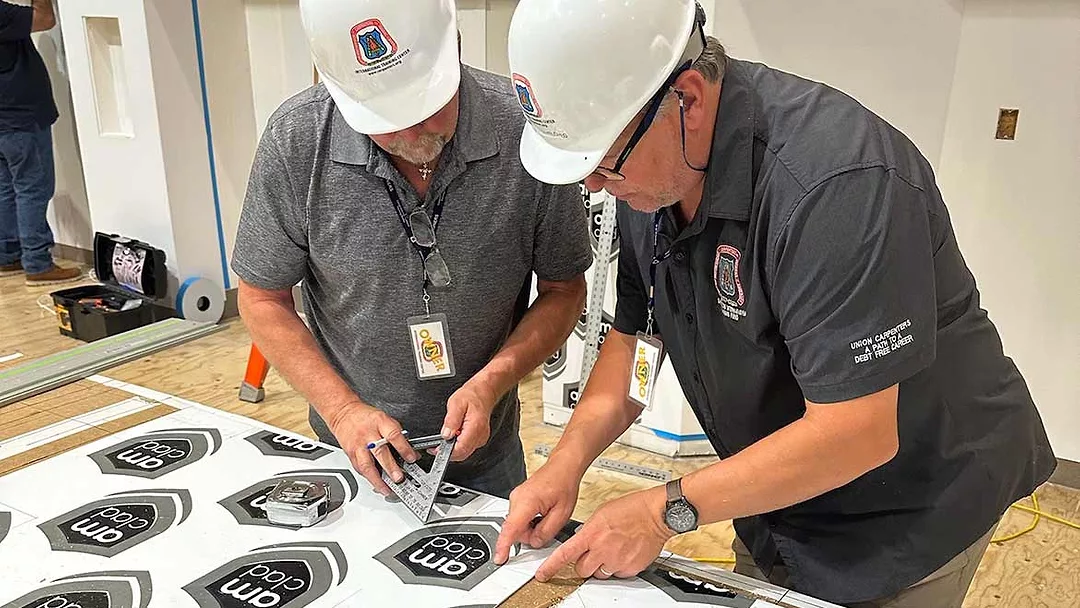 specialized training for installing non-PVC luxury vinyl flooring