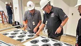 specialized training for installing non-PVC luxury vinyl flooring