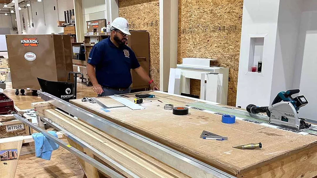 specialized training for installing non-PVC luxury vinyl flooring