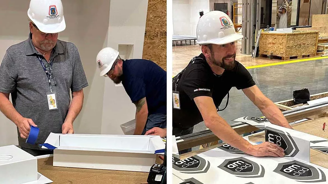 specialized training for installing non-PVC luxury vinyl flooring