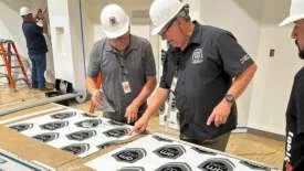 specialized training for installing non-PVC luxury vinyl flooring