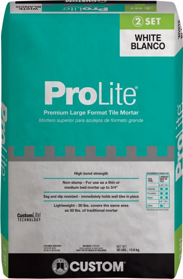 ProLite® Premium Large Format Tile Mortar