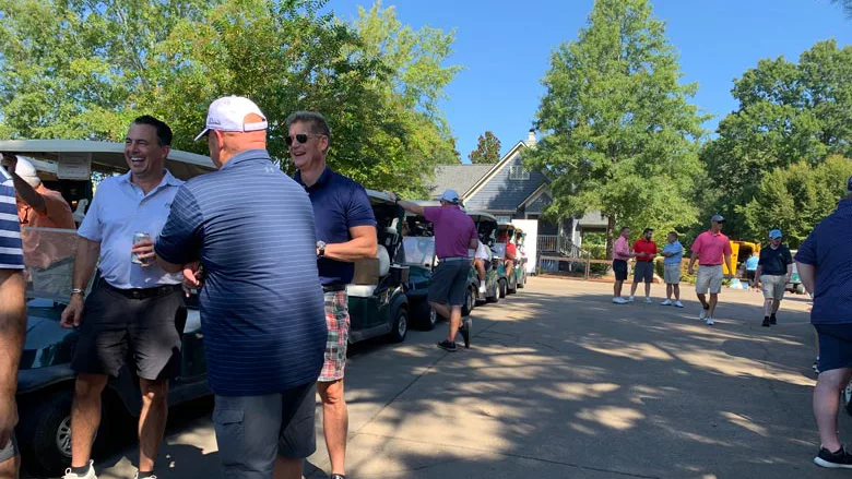 Keith Spano at Alan Greenberg Charity Golf Tournament