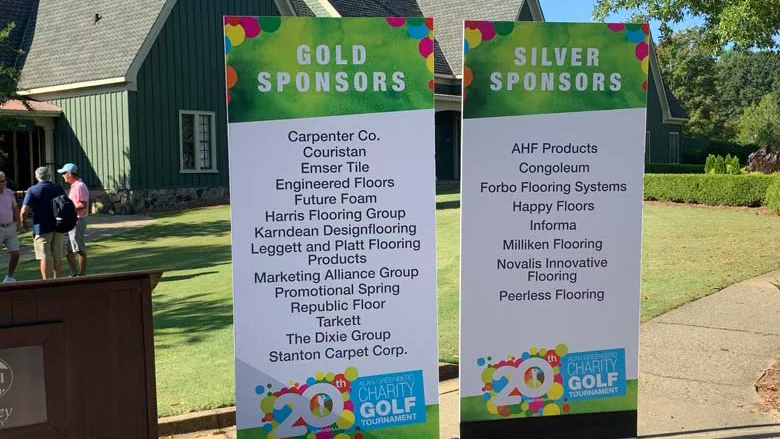 Gold and Silver Sponsors for this year’s Alan Greenberg Charity Golf Tournament 