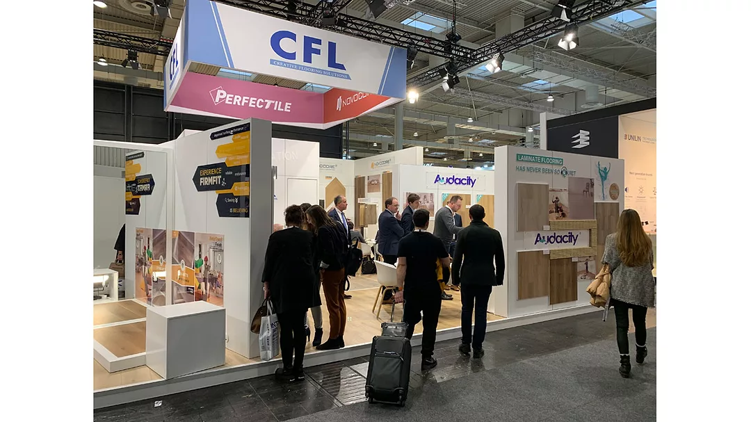 CFL booth at Domotex
