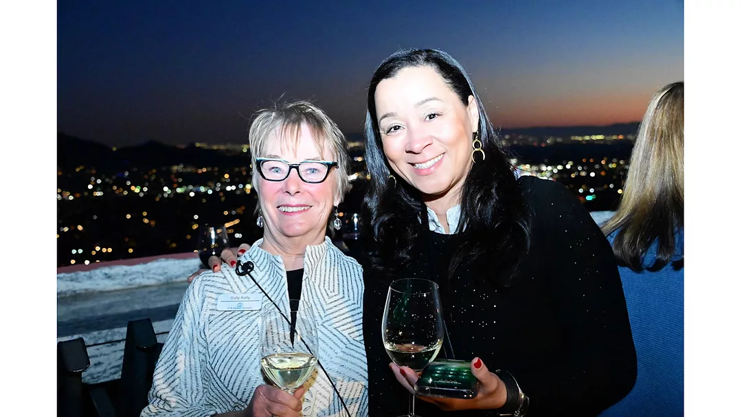 Sally Kelly and Nicole Harding