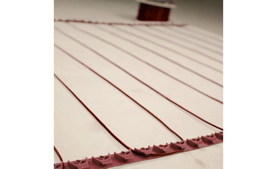 There is a variety of other floor heating options on the market, including floor heating cables with fixing strips.