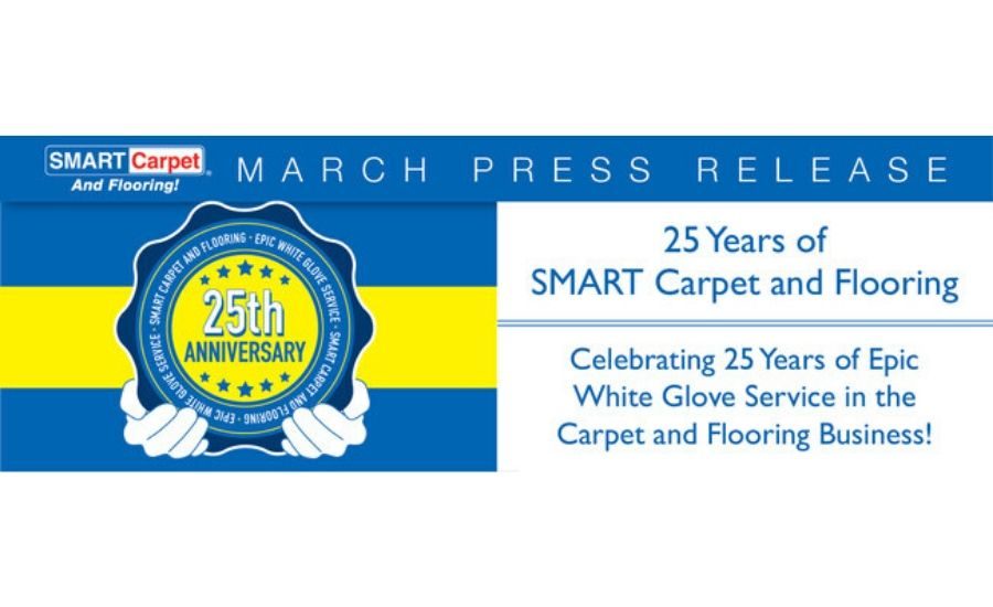 Smart Carpet and Flooring Celebrates 25th Anniversary 20200319